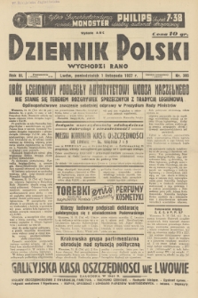 Dziennik Polski : wychodzi rano. R.3, 1937, nr 300