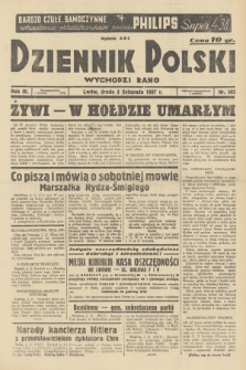 Dziennik Polski : wychodzi rano. R.3, 1937, nr 302