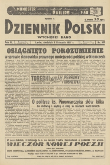 Dziennik Polski : wychodzi rano. R.3, 1937, nr 306