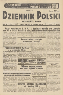 Dziennik Polski : wychodzi rano. R.3, 1937, nr 317
