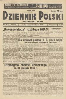 Dziennik Polski : wychodzi rano. R.3, 1937, nr 326