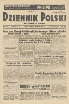 Dziennik Polski : wychodzi rano. R.3, 1937, nr 330
