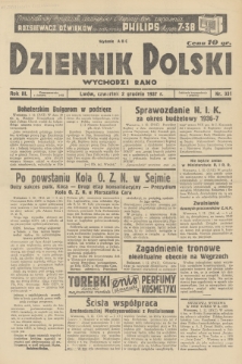 Dziennik Polski : wychodzi rano. R.3, 1937, nr 331