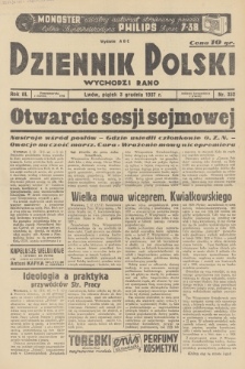 Dziennik Polski : wychodzi rano. R.3, 1937, nr 332