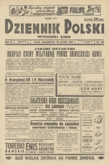 Dziennik Polski : wychodzi rano. R.3, 1937, nr 349