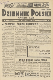 Dziennik Polski : wychodzi rano. R.3, 1937, nr 351