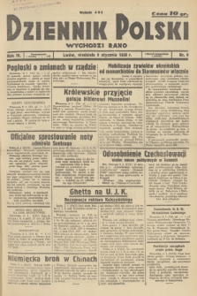 Dziennik Polski : wychodzi rano. R.4, 1938, nr 8