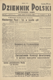 Dziennik Polski : wychodzi rano. R.4, 1938, nr 27