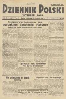 Dziennik Polski : wychodzi rano. R.4, 1938, nr 29