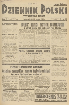 Dziennik Polski : wychodzi rano. R.4, 1938, nr 55