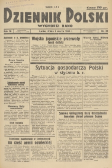 Dziennik Polski : wychodzi rano. R.4, 1938, nr 60