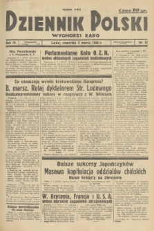 Dziennik Polski : wychodzi rano. R.4, 1938, nr 61