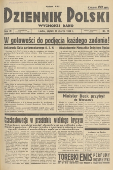 Dziennik Polski : wychodzi rano. R.4, 1938, nr 76