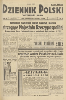 Dziennik Polski : wychodzi rano. R.4, 1938, nr 86