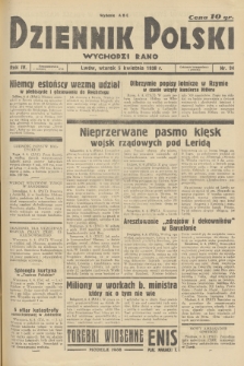 Dziennik Polski : wychodzi rano. R.4, 1938, nr 94