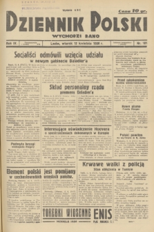 Dziennik Polski : wychodzi rano. R.4, 1938, nr 101