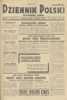 Dziennik Polski : wychodzi rano. R.4, 1938, nr 103
