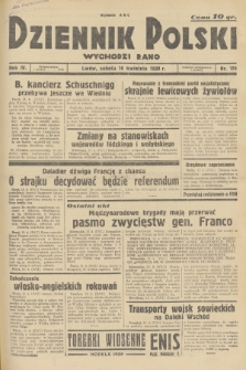 Dziennik Polski : wychodzi rano. R.4, 1938, nr 105