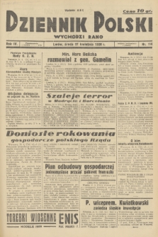 Dziennik Polski : wychodzi rano. R.4, 1938, nr 114