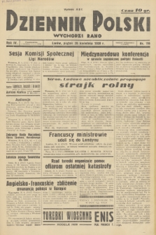 Dziennik Polski : wychodzi rano. R.4, 1938, nr 116