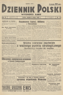 Dziennik Polski : wychodzi rano. R.4, 1938, nr 123