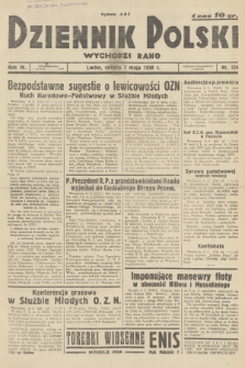 Dziennik Polski : wychodzi rano. R.4, 1938, nr 124