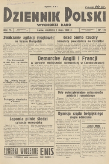 Dziennik Polski : wychodzi rano. R.4, 1938, nr 125