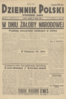 Dziennik Polski : wychodzi rano. R.4, 1938, nr 131