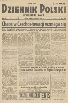 Dziennik Polski : wychodzi rano. R.4, 1938, nr 135