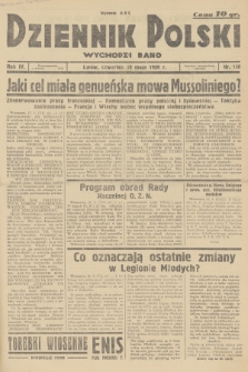 Dziennik Polski : wychodzi rano. R.4, 1938, nr 136