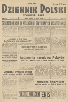 Dziennik Polski : wychodzi rano. R.4, 1938, nr 137