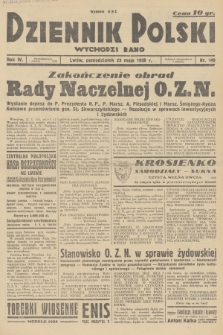 Dziennik Polski : wychodzi rano. R.4, 1938, nr 140