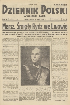 Dziennik Polski : wychodzi rano. R.4, 1938, nr 145