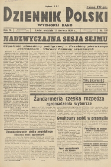 Dziennik Polski : wychodzi rano. R.4, 1938, nr 159