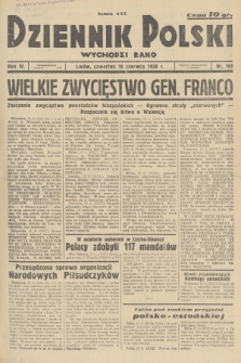 Dziennik Polski : wychodzi rano. R.4, 1938, nr 163
