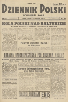 Dziennik Polski : wychodzi rano. R.4, 1938, nr 164