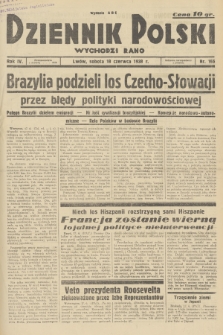 Dziennik Polski : wychodzi rano. R.4, 1938, nr 165