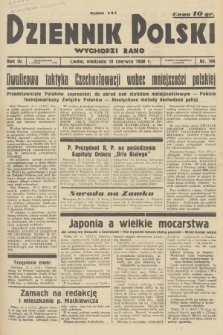 Dziennik Polski : wychodzi rano. R.4, 1938, nr 166