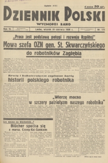 Dziennik Polski : wychodzi rano. R.4, 1938, nr 175