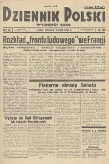 Dziennik Polski : wychodzi rano. R.4, 1938, nr 180