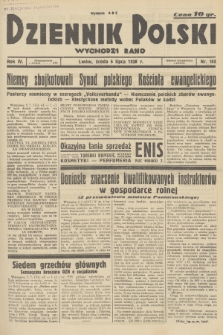 Dziennik Polski : wychodzi rano. R.4, 1938, nr 183