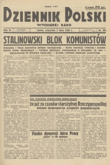 Dziennik Polski : wychodzi rano. R.4, 1938, nr 184