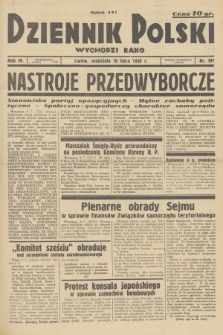 Dziennik Polski : wychodzi rano. R.4, 1938, nr 187