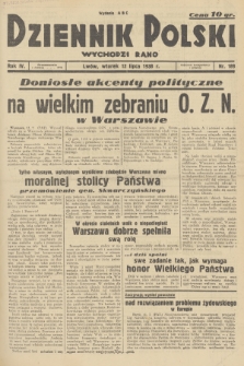 Dziennik Polski : wychodzi rano. R.4, 1938, nr 189