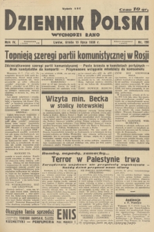 Dziennik Polski : wychodzi rano. R.4, 1938, nr 190