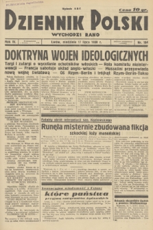 Dziennik Polski : wychodzi rano. R.4, 1938, nr 194