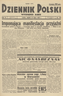 Dziennik Polski : wychodzi rano. R.4, 1938, nr 199