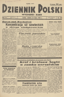 Dziennik Polski : wychodzi rano. R.4, 1938, nr 200