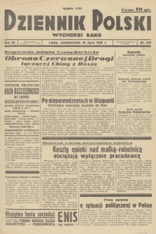 Dziennik Polski : wychodzi rano. R.4, 1938, nr 202