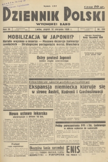 Dziennik Polski : wychodzi rano. R.4, 1938, nr 220